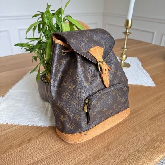 ✅AUTHENTIC✅LOUIS VUITTON MONO MONTSOURIS BACKPACK MM - Picture 4 of 15